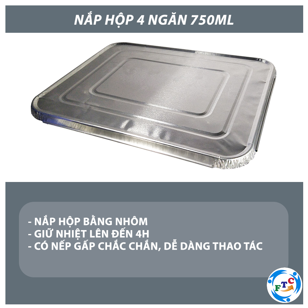 khay giấy bạc   cao cấp dùng 1 lần sạch sẽ