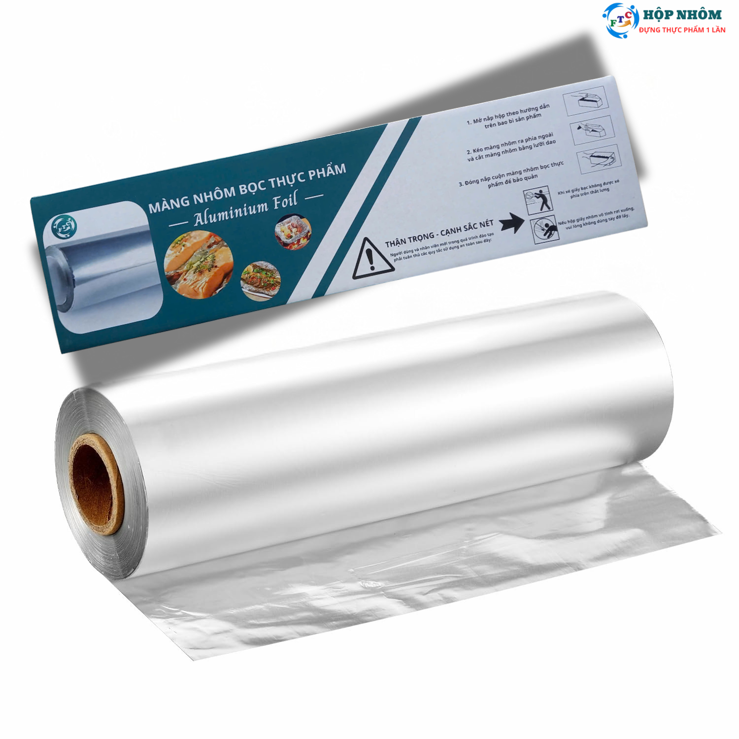 Các ứng dụng đa dạng và thông minh của cuộn giấy bạc gói thực phẩm của FTC