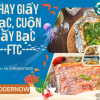 khay giấy bạc tiện lợi cho nhà bếp