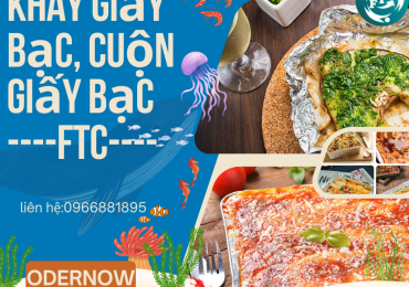khay giấy bạc tiện lợi cho nhà bếp