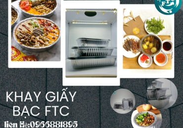 Khay Giấy Bạc Thực Phẩm