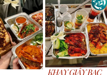 khay nhôm lót nồi chiên