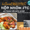 khay nhôm đựng hải sản giữ nhiệt