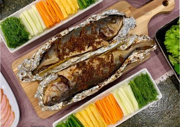 CÁ VƯỢC NƯỚNG GIẤY BẠC