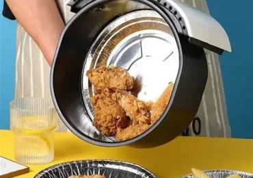 CÓ NÊN DÙNG GIẤY BẠC NỒI CHIÊN KHÔNG DẦU?