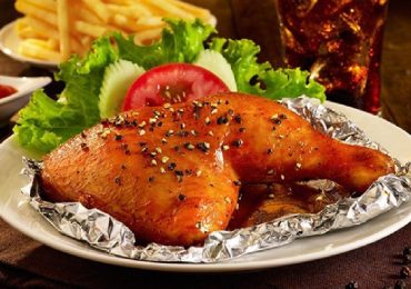 NƯỚNG GÀ GIẤY BẠC BAO LÂU CHÍN?