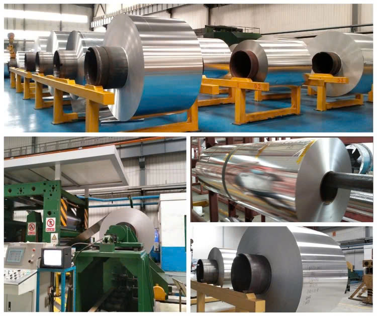 Sản xuất cuộn giấy bạc