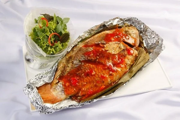 Cá Quả Nướng Giấy Bạc
