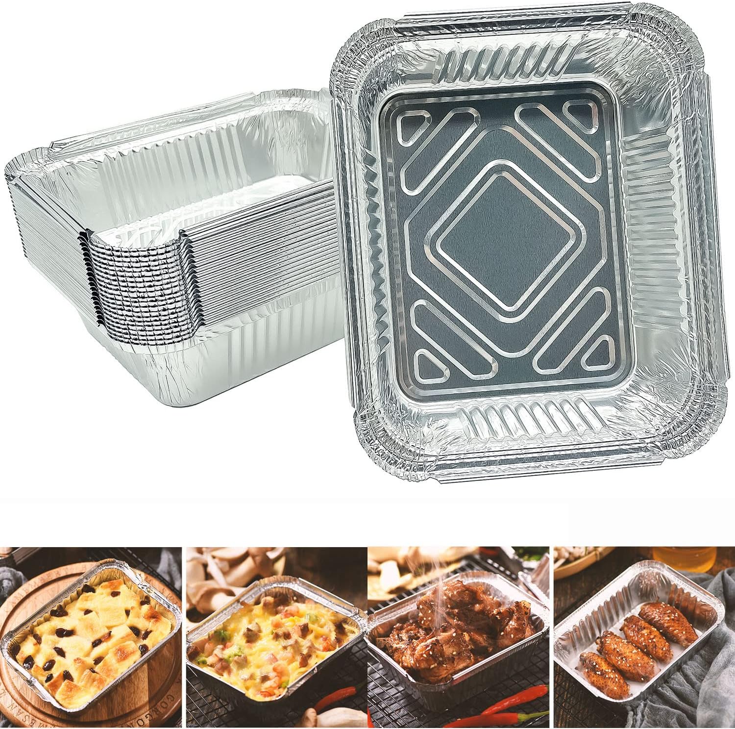 KHAY NHÔM LOẠI VUÔNG CỦA FTC