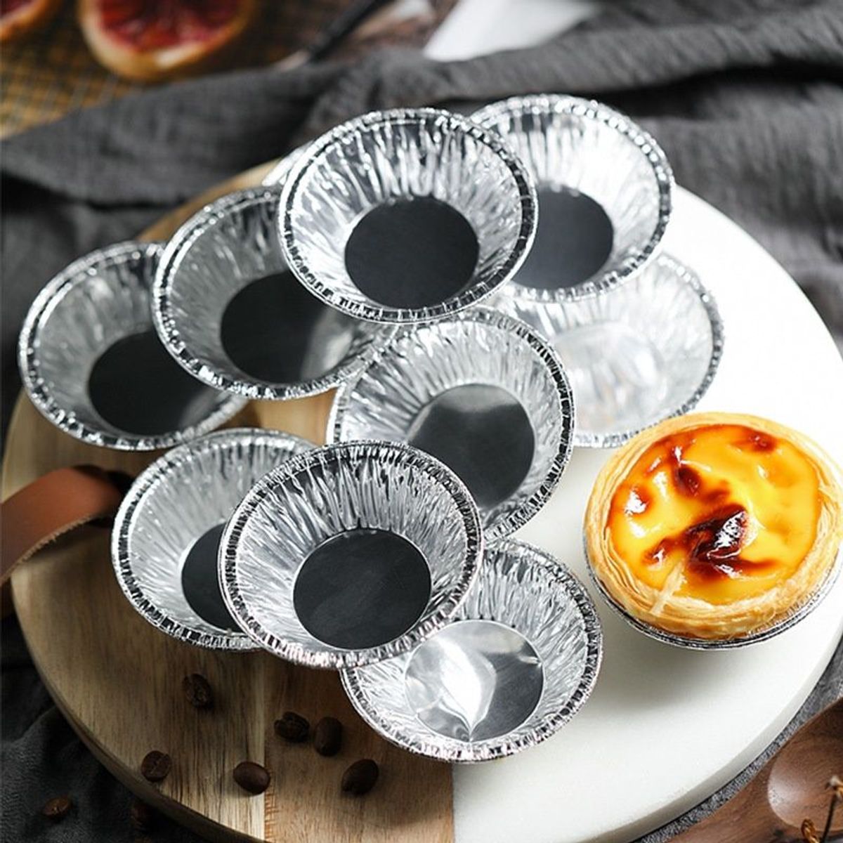 KHAY NHÔM TRÒN CỠ NHỎ