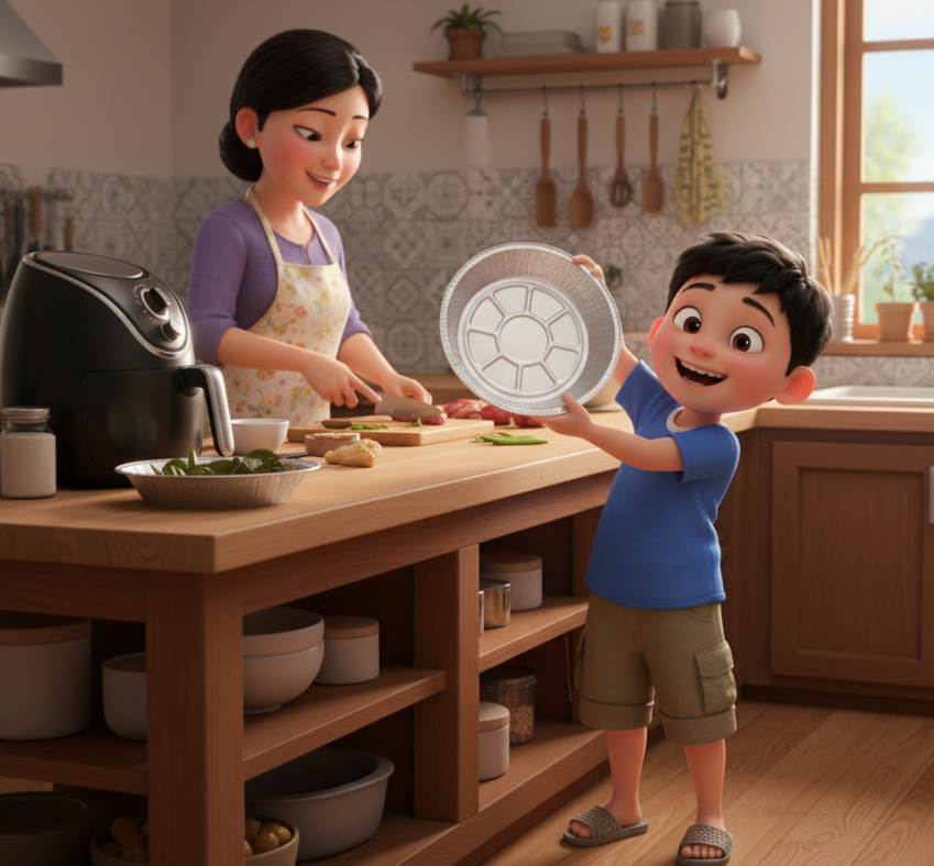 Khay Giấy Nhôm Cho Phụ Nữ