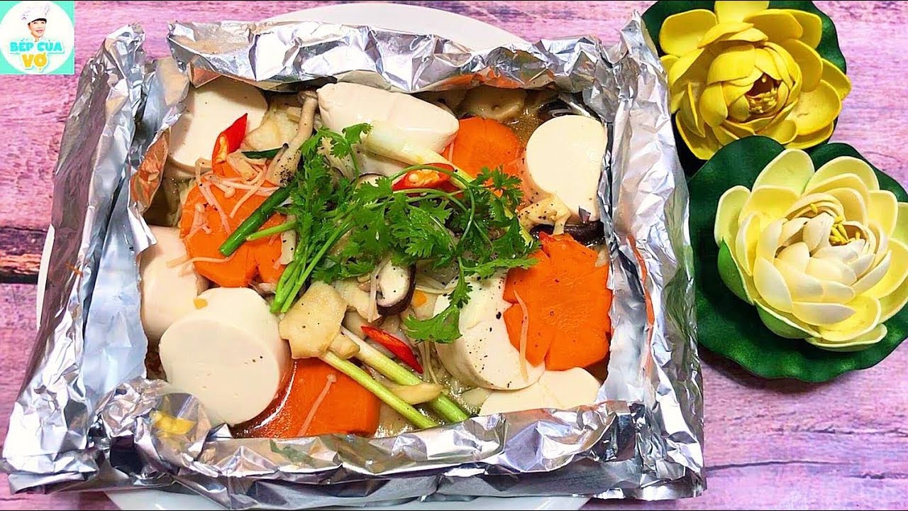 Chế Biến Nấm Nướng Giấy Bạc