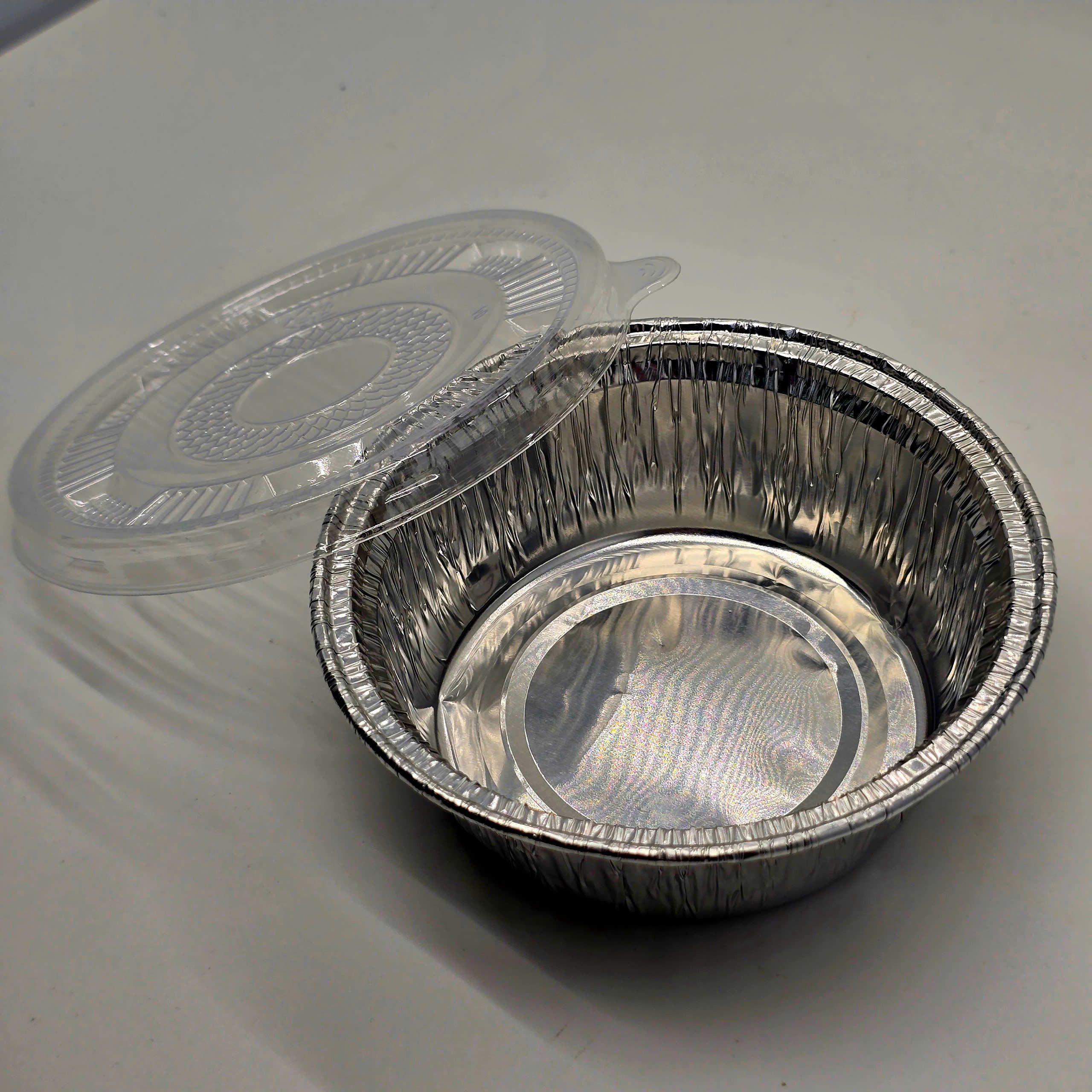 Khay Nhôm Tròn Kèm Nắp