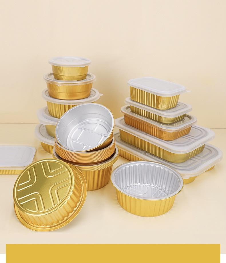 KHAY GIẤY NHÔM LOẠI VÀNG FTC