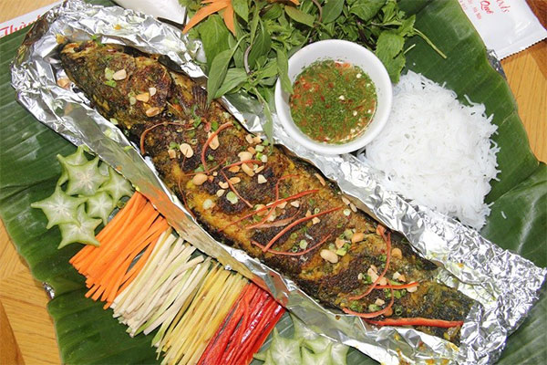 Giấy Bạc Nướng Cá Nhà Bếp