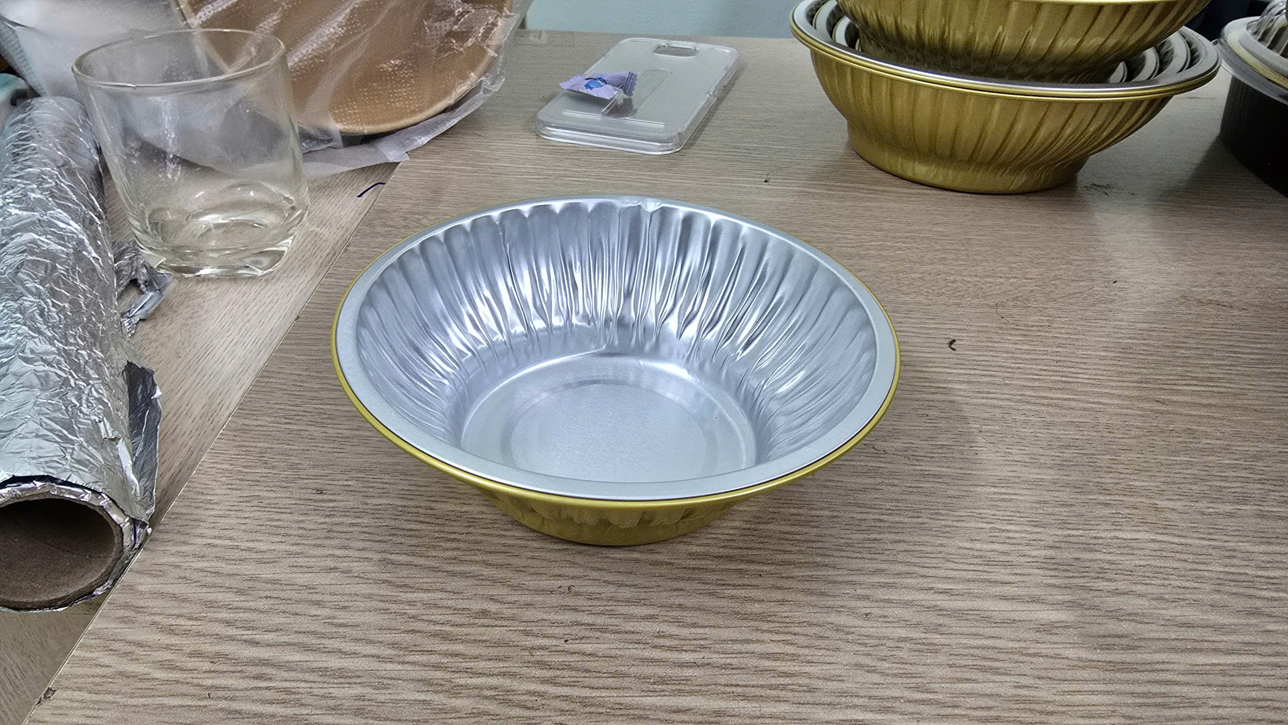 Khay Nhôm Vàng Tròn Đa Dạng