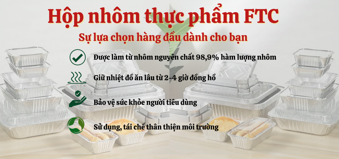 FTC– Địa chỉ hàng đầu cho Khay nhôm, Giấy bạc chất lượng cao