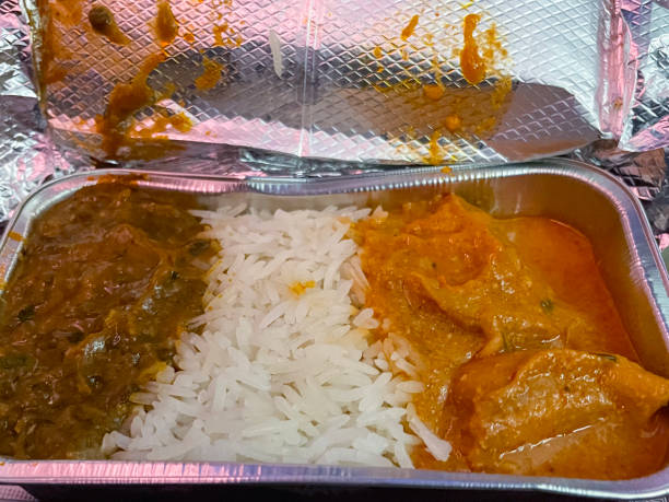 Khay Nhôm Đựng Cơm Cà Ri