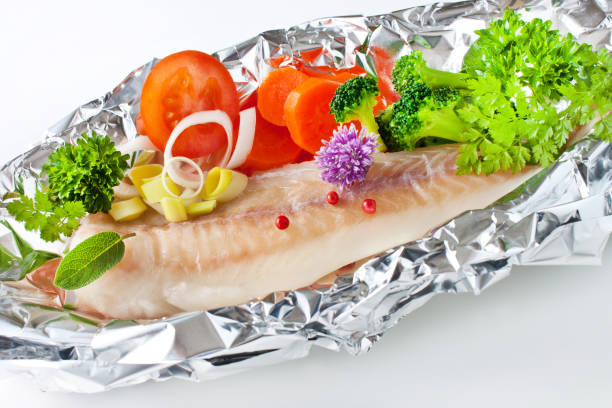 Cá Lóc Nướng Than Giấy Bạc