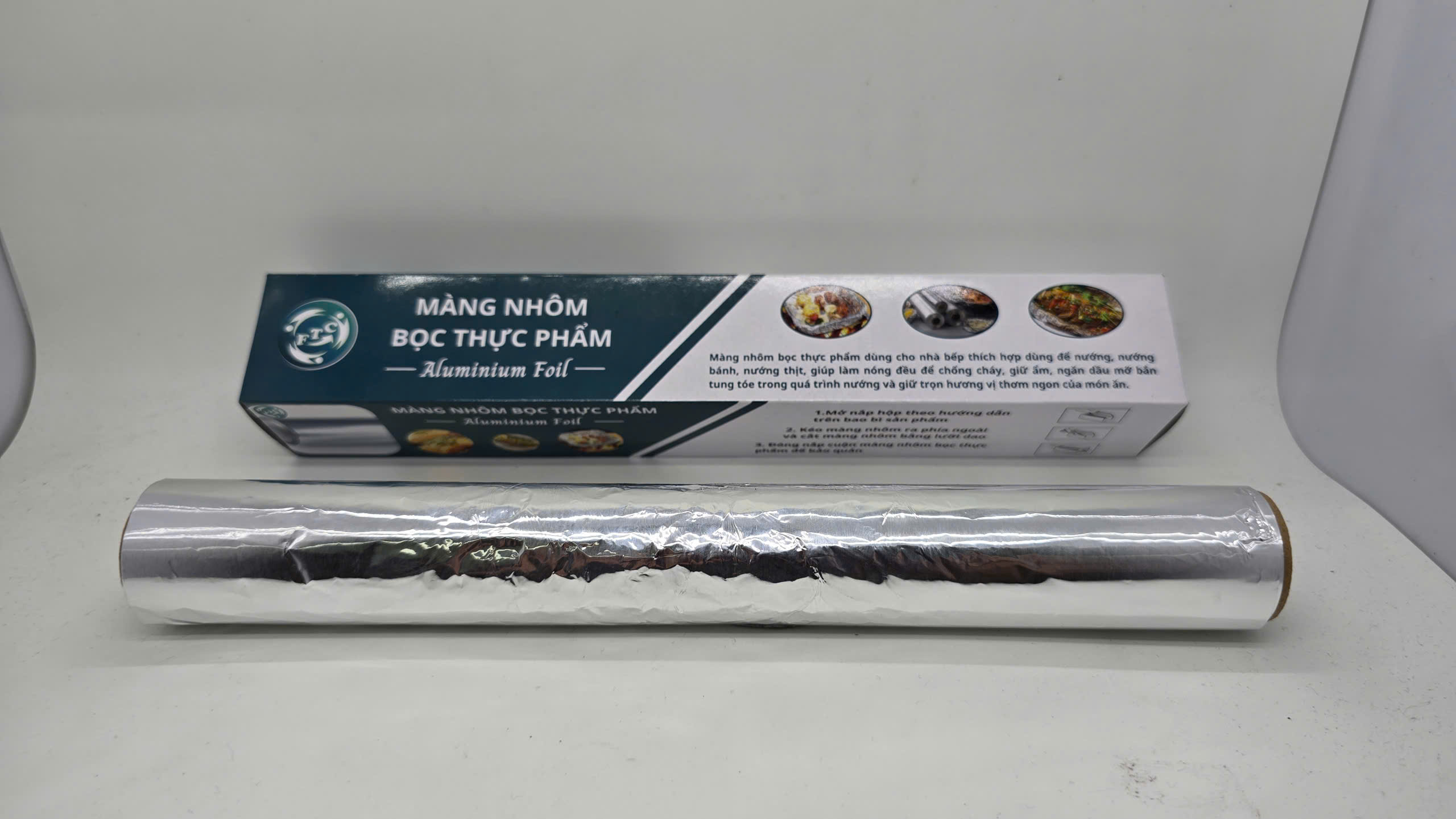 Cuộn Giấy Bạc Lõi Nhỏ 5m