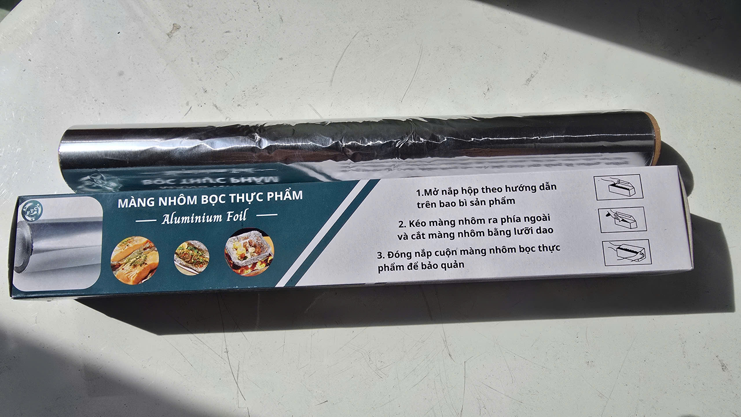 CUỘN GIẤY BẠC LÕI NHỎ 5M