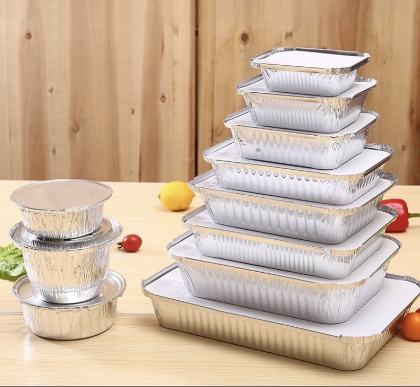 Sử dụng khay nhôm giữ nhiệt