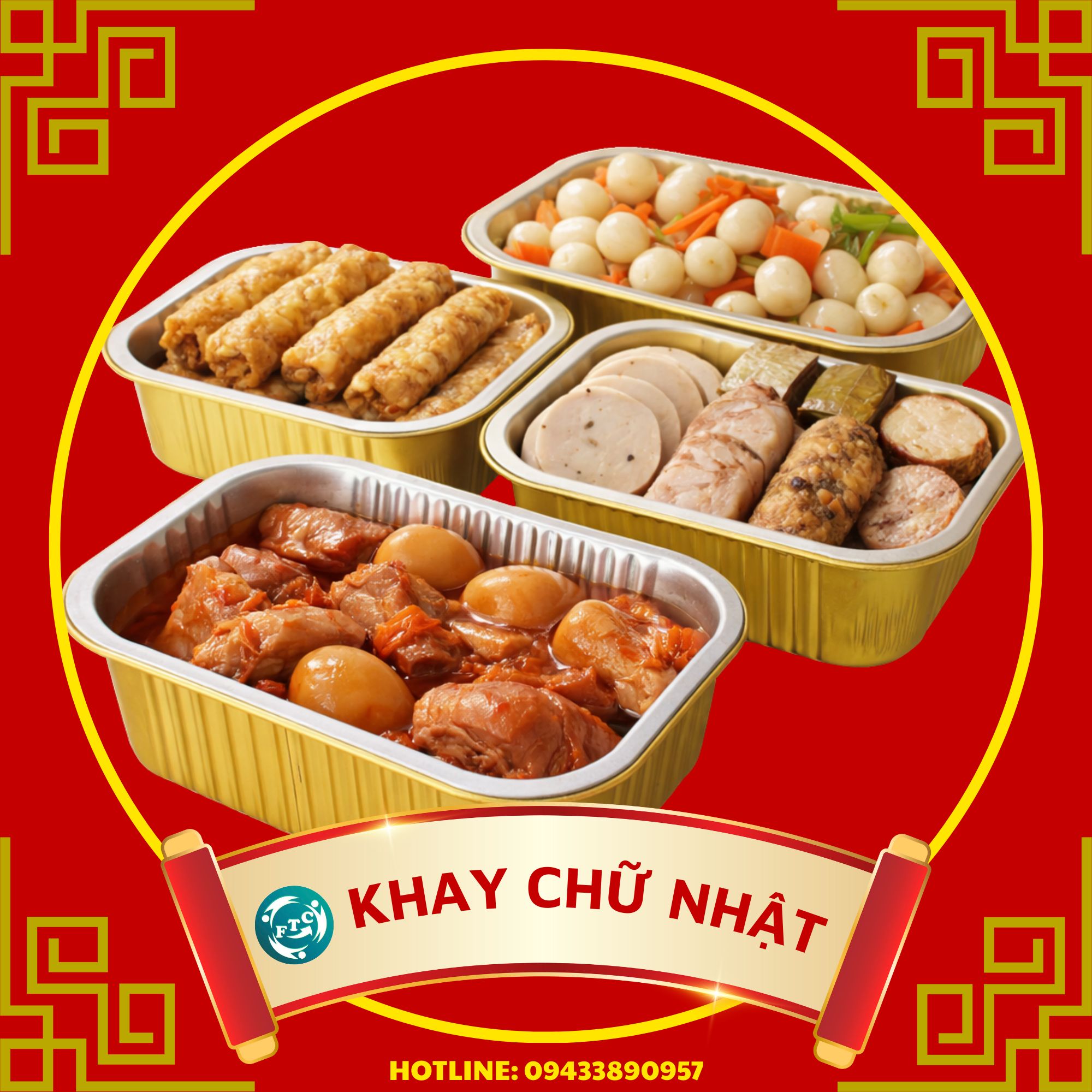 Sử Dụng Khay Nhôm Ngày Tết