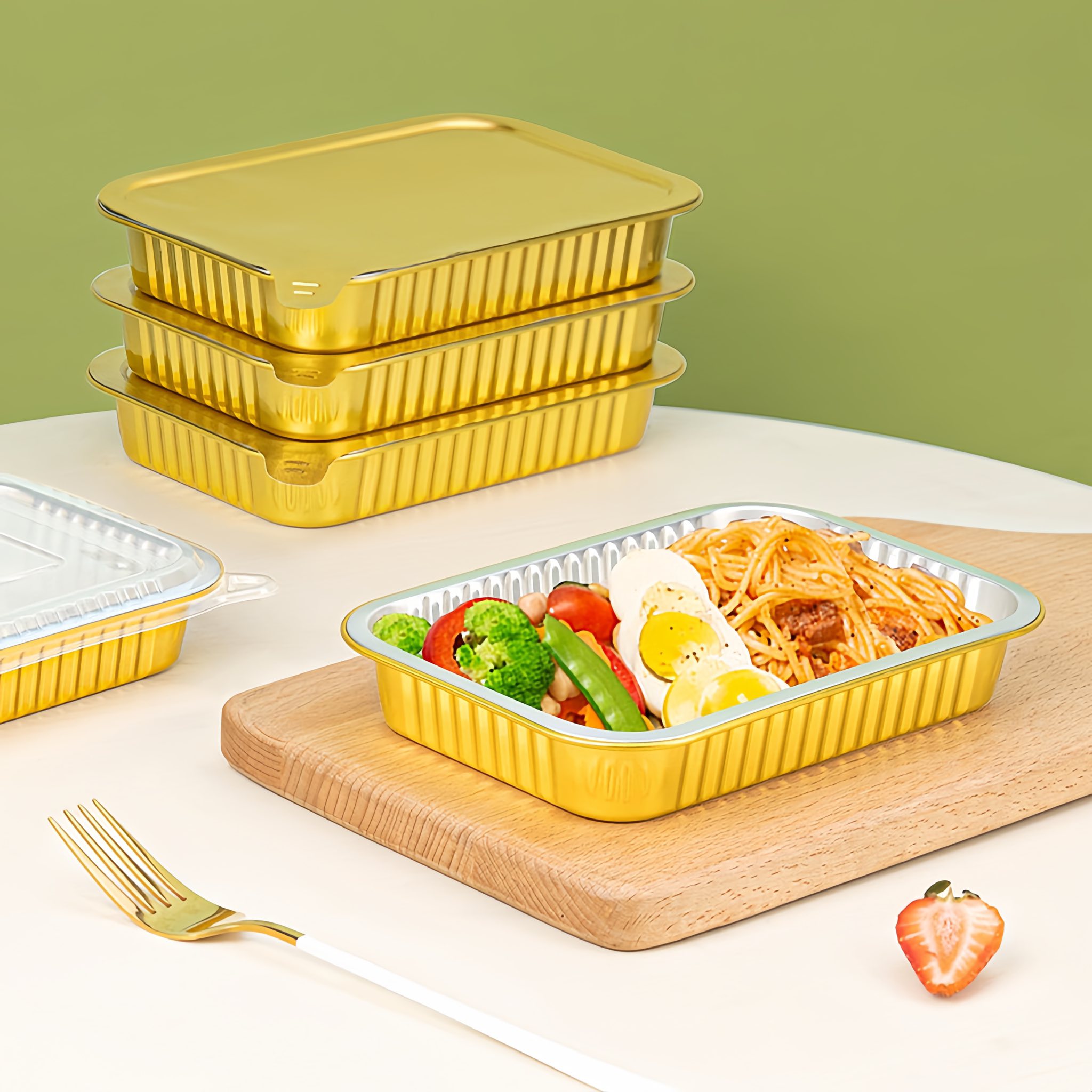 Khay Nhôm Vàng Cao Cấp