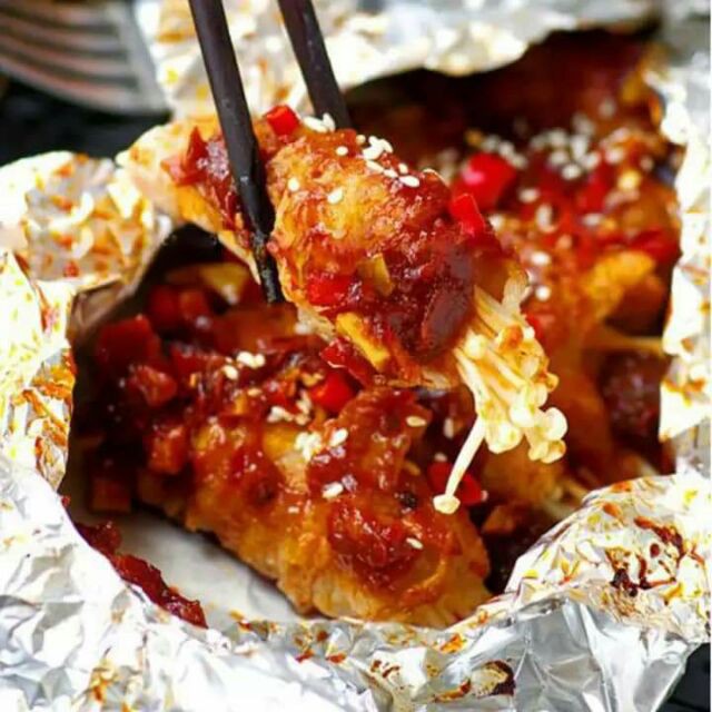 Màng Nhôm Nướng Nấm