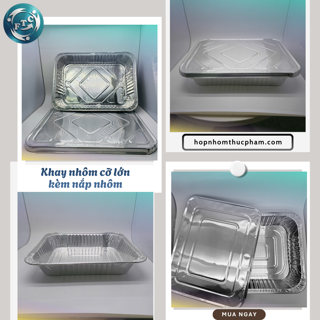 HỘP NHÔM HẢI SẢN NGUYÊN CON