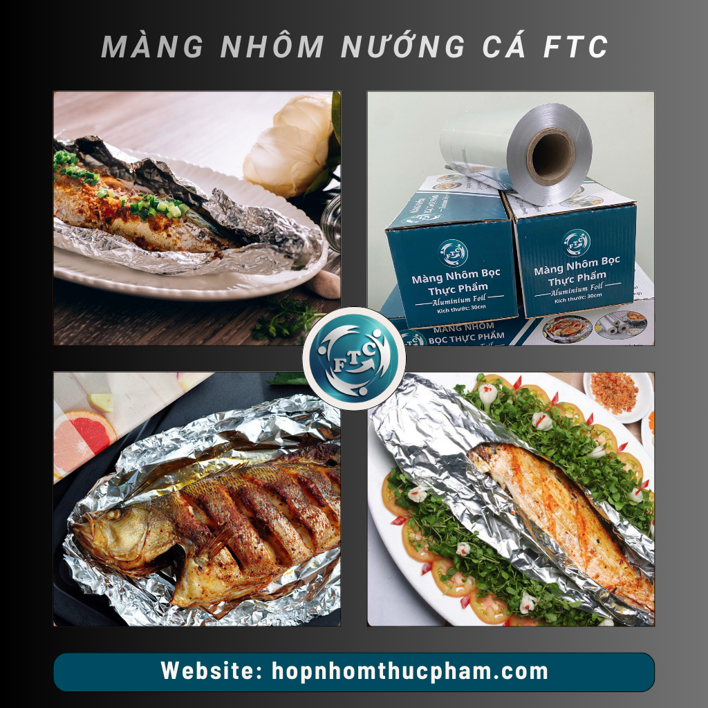 MÀNG NHÔM HẢI SẢN NƯỚNG