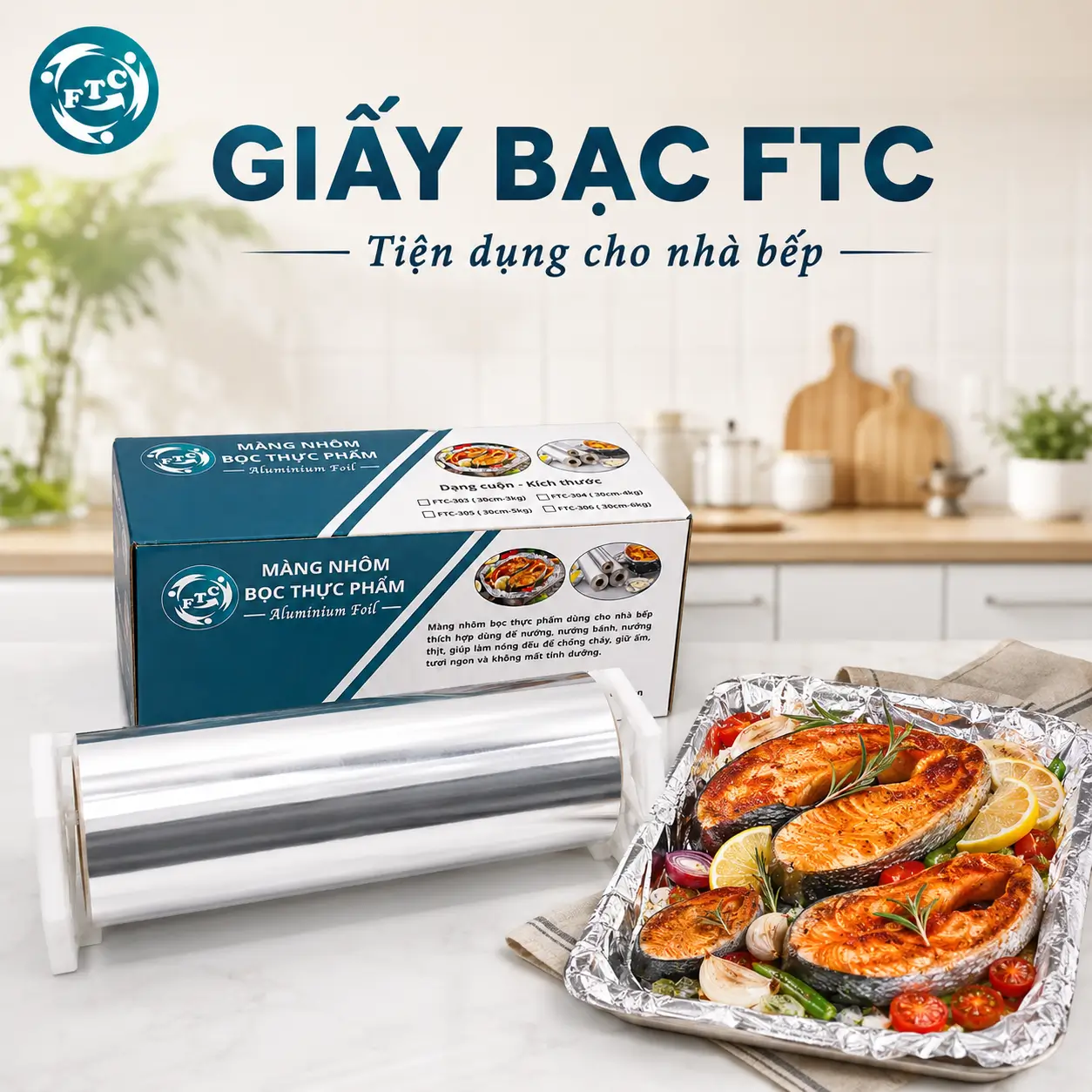 Giấy bạc là vật dụng không thể thiếu trong nhiều căn bếp hiện đại