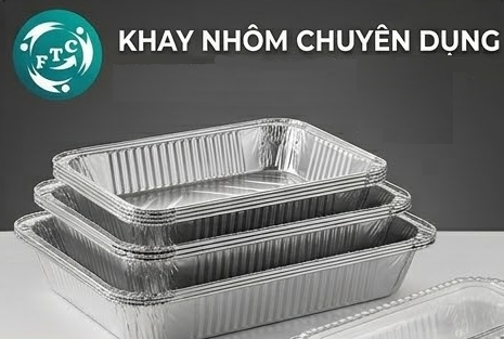 Sản phẩm khay nhôm dùng 1 lần an toàn thực phẩm