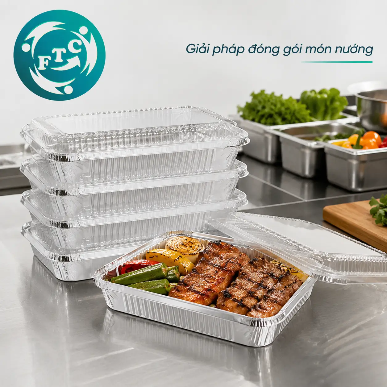 Hộp đựng món nướng giữ nóng lâu