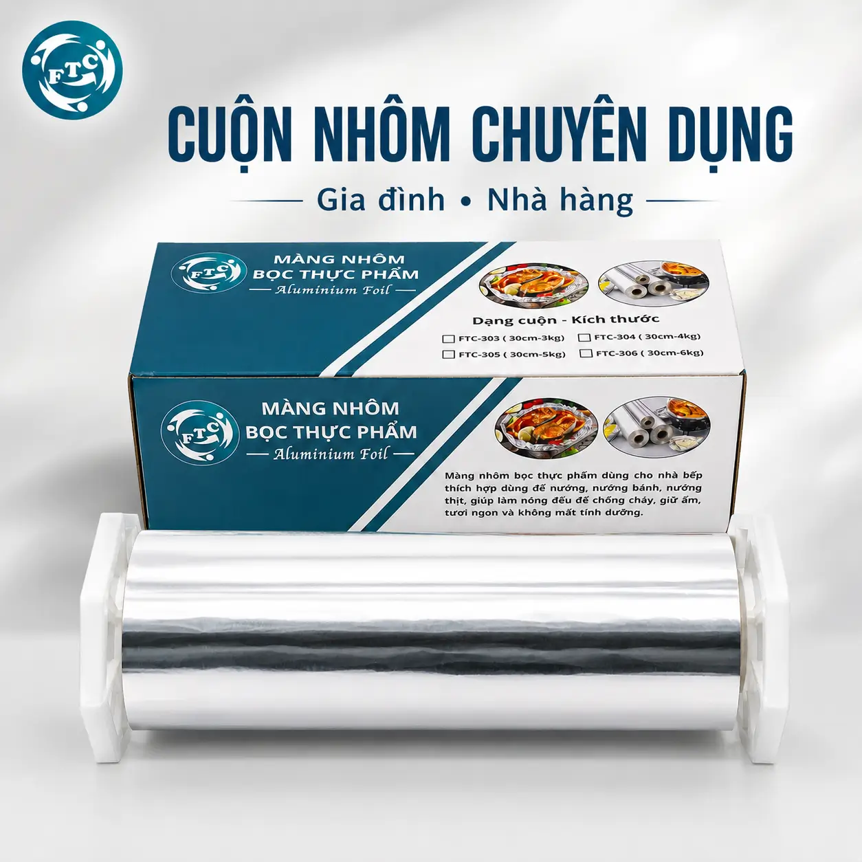 Màng nhôm FTC đủ kích thước: 0966.881.895