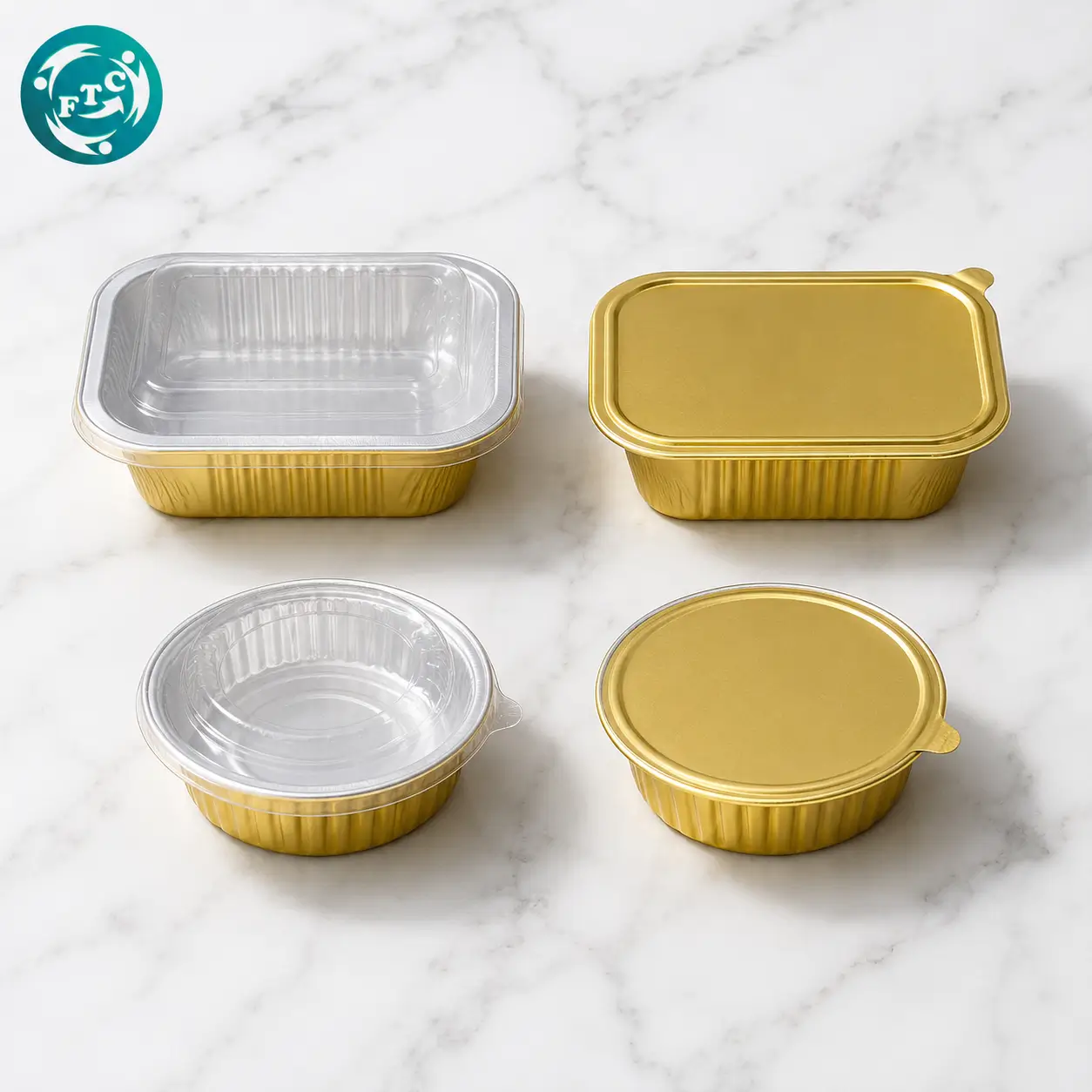 Hộp nhôm cao cấp có nắp hỗ trợ bảo quản thực phẩm thuận tiện