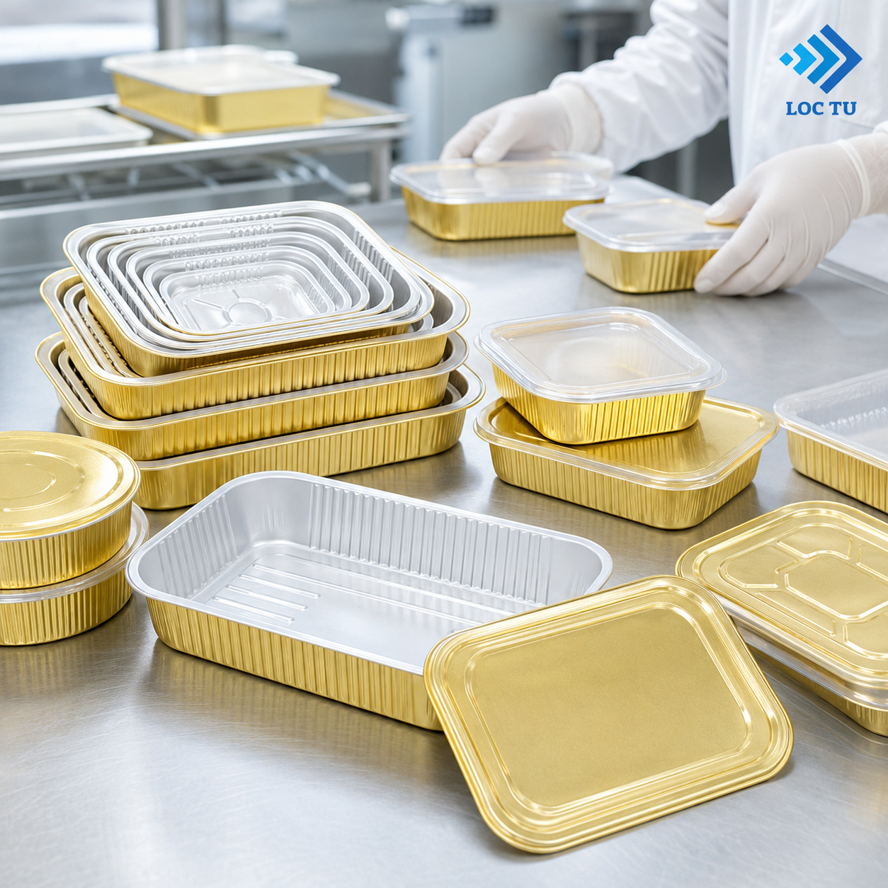 Khay Nhôm Tiệt Trùng đáp ứng yêu cầu khử khuẩn