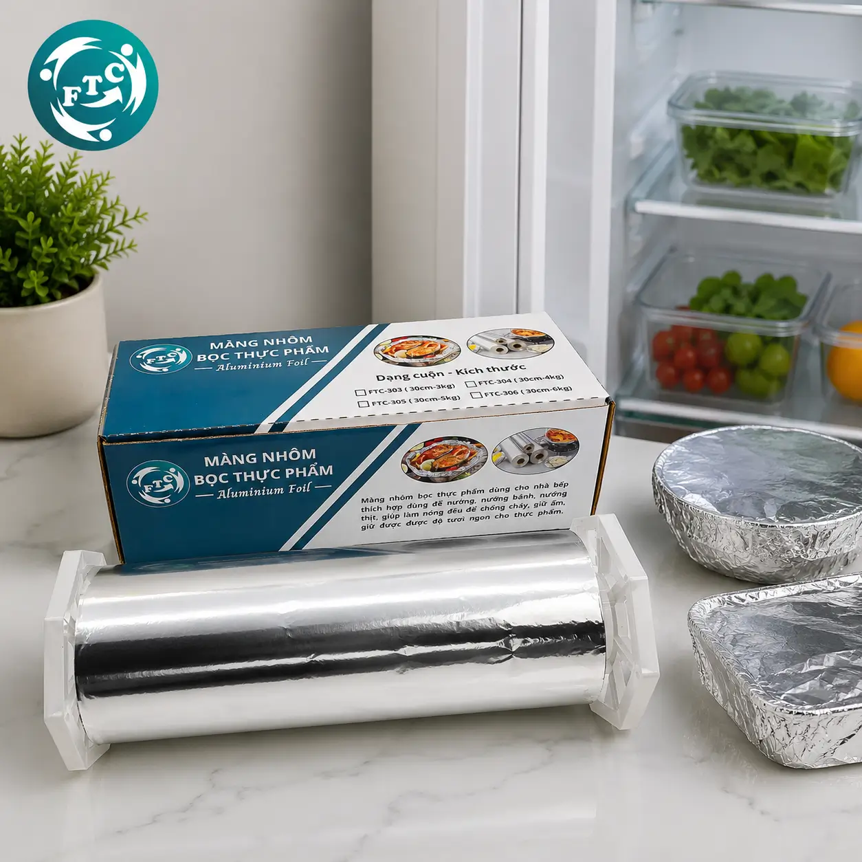 Giấy bạc bảo quản thực phẩm hỗ trợ bảo quản thực phẩm sau chế biến
