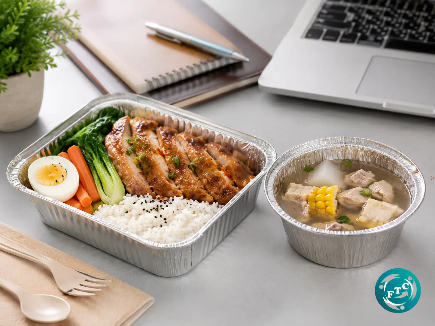 Khay nhôm cho quán cơm văn phòng đáp ứng nhu cầu số lượng lớn