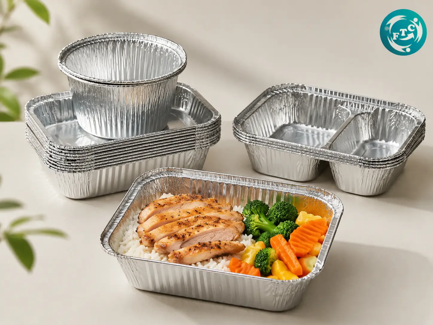 Khay nhôm cho quán cơm văn phòng đáp ứng nhu cầu kinh doanh F&B