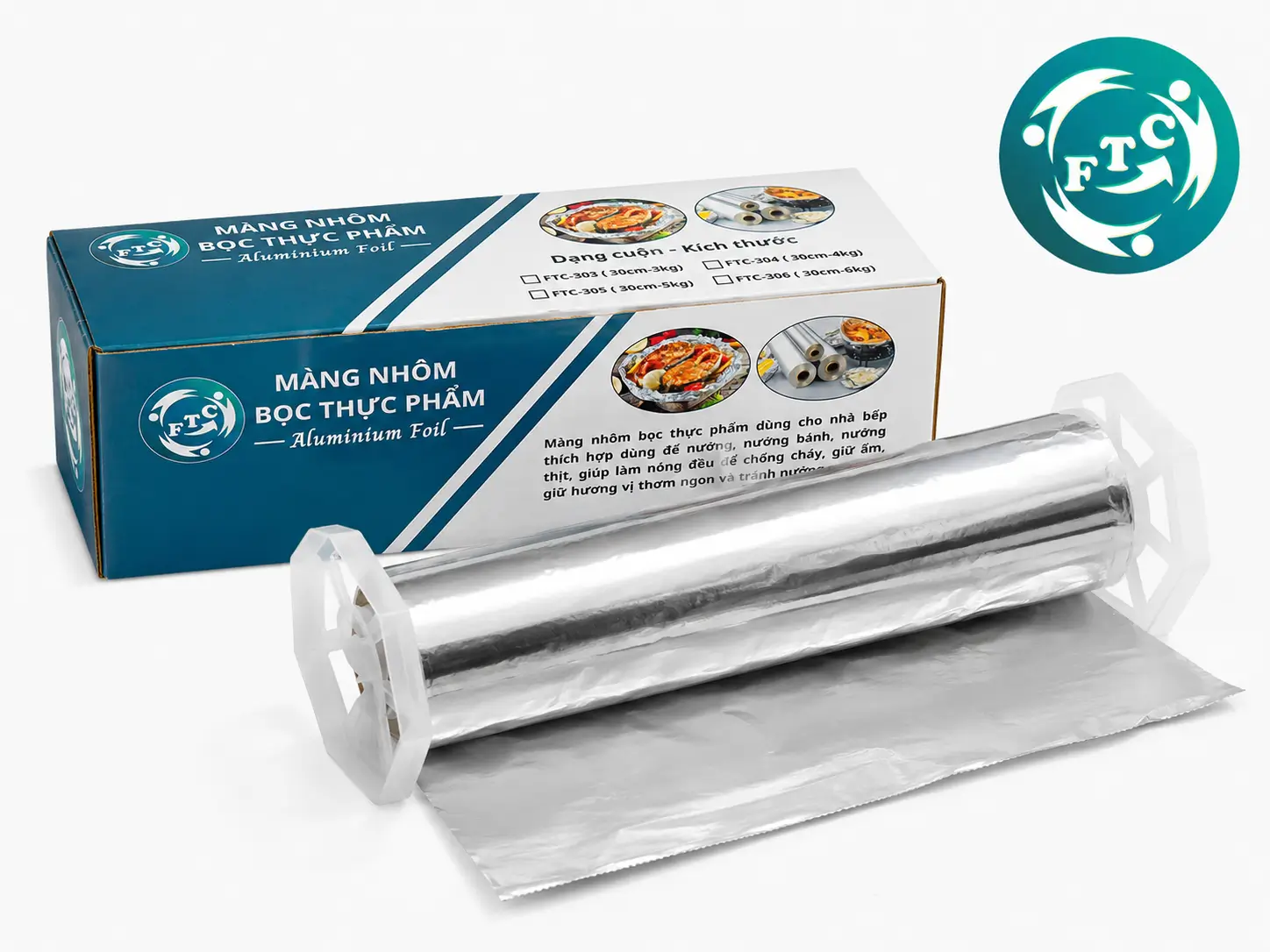 Từ khâu sơ chế đến hoàn thiện món ăn, giấy bạc dùng cho nhà hàng luôn là vật dụng không thể thiếu.