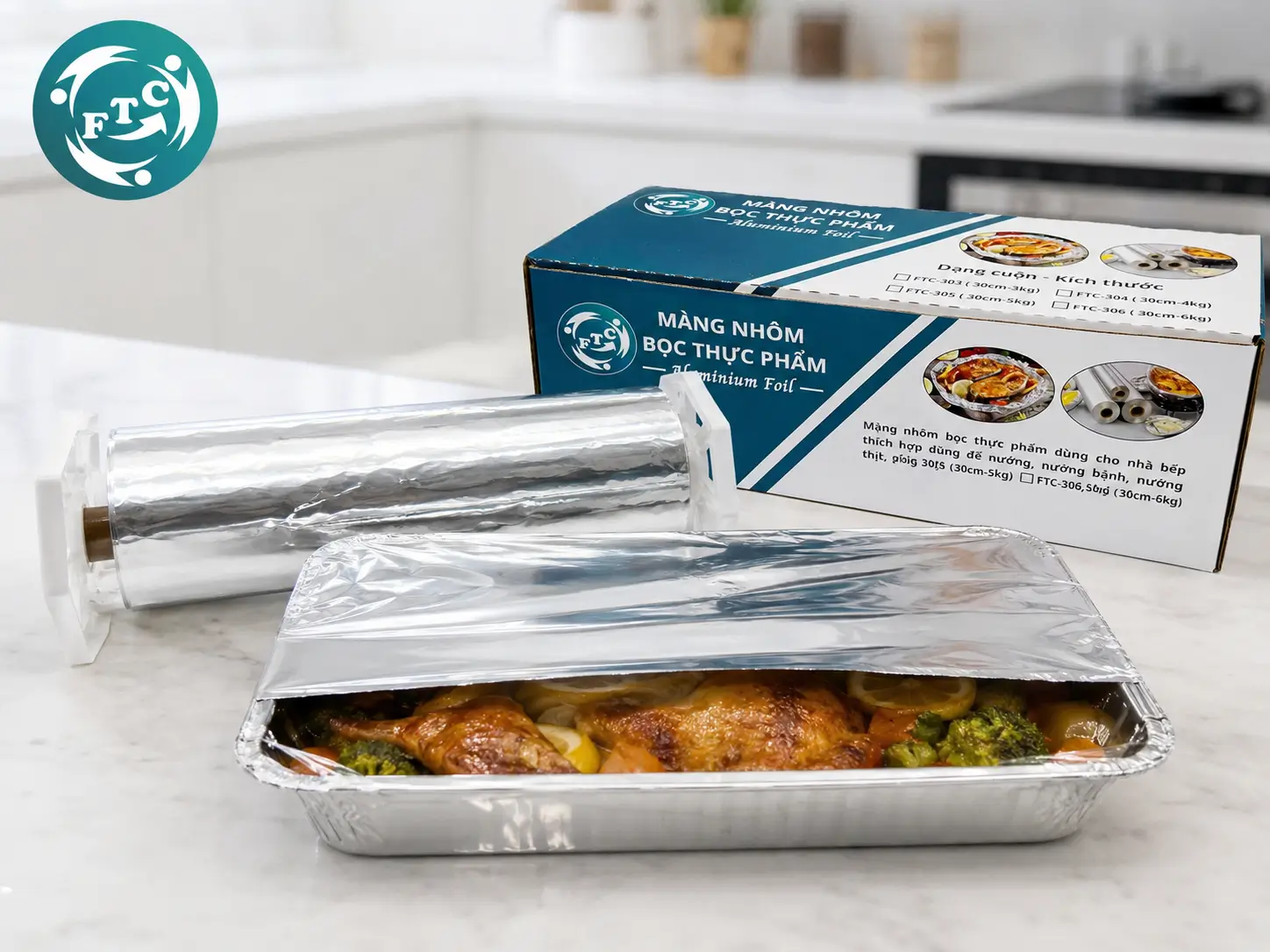 Màng nhôm giữ nhiệt đồ ăn giao hàng đồng hành cùng các thương hiệu F&B trong dịch vụ giao món tận nơi