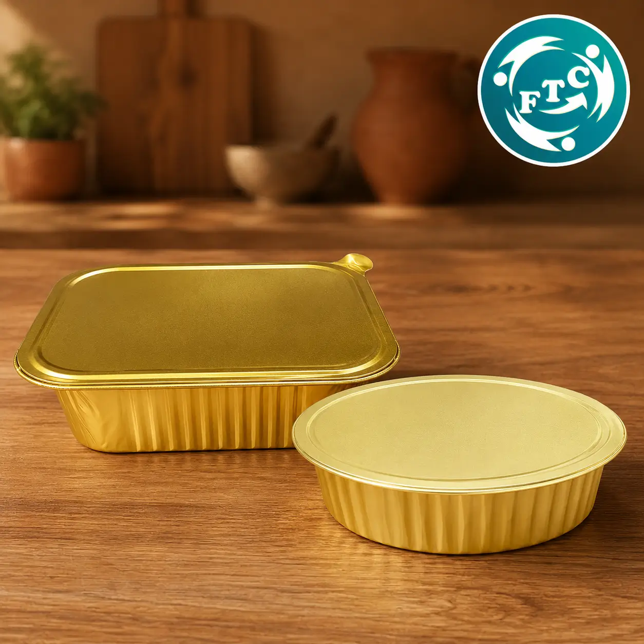 Khay nhôm cao cấp nắp seal mang đến sự tiện lợi cho quy trình đóng gói và phục vụ