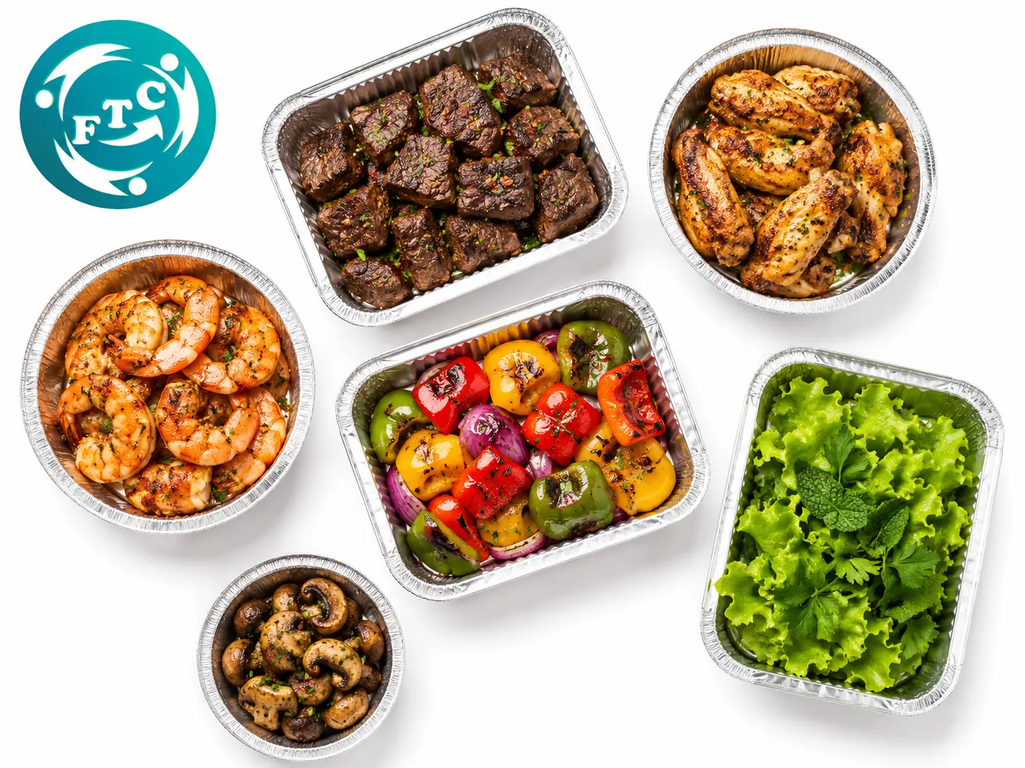 Khay nhôm bạc đựng đồ nướng FTC mang về là giải pháp được nhiều thương hiệu F&B tin dùng