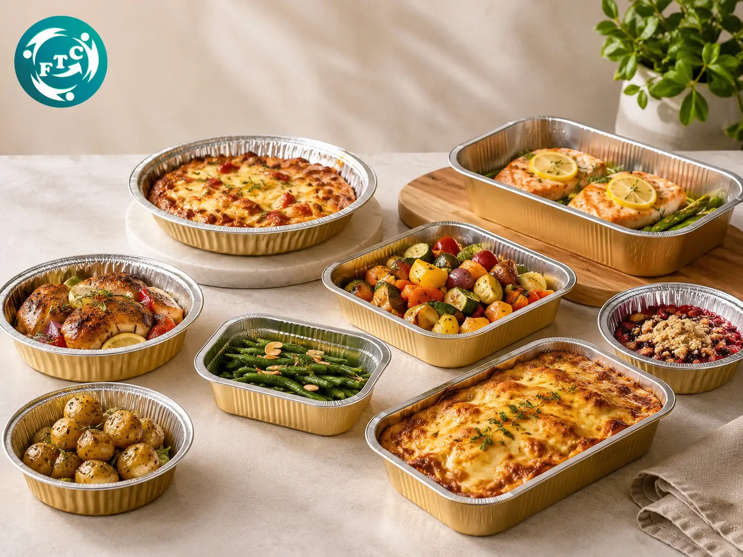 Khay nhôm thực phẩm cao cấp FTC là lựa chọn của nhiều nhà hàng và thương hiệu F&B hiện đại