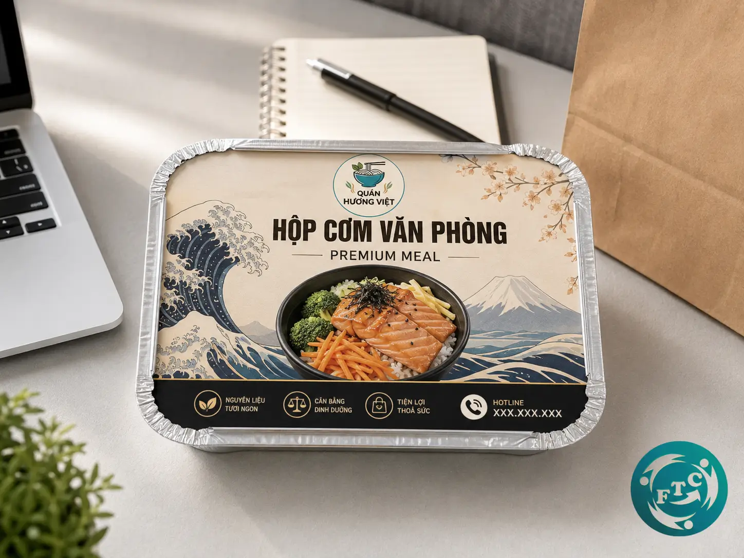 Thiết kế nắp bìa đẹp mắt giúp khay nhôm in nắp bìa tăng thêm sức hút cho từng sản phẩm