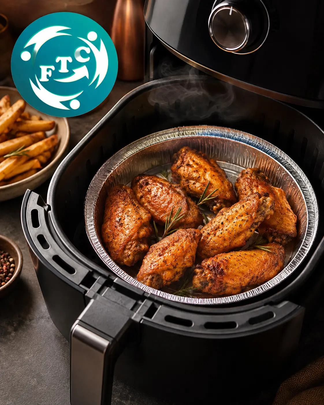 Khay nồi chiên không dầu chống dính là trợ thủ đắc lực cho căn bếp hiện đại